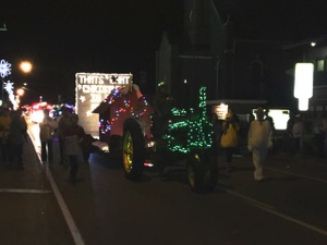 lighted parade